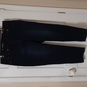 NWT SLIM FACTOR BY INVESTMENTS PLUS SLIM STRAIGHT JEANS SZ 2XS